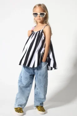Marques ' Almeida Bottoms | ACID WASH DENIM BAGGY TROUSERS ACIDWASH
