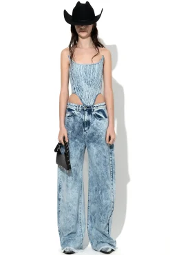 Marques ' Almeida Denim | Bottoms | ACID WASH DENIM BOYFRIEND TROUSERS ACIDWASH