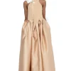 Marques ' Almeida Dresses | FULL SKIRT TANK TOP DRESS BEIGE