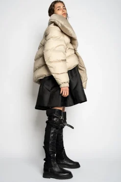 Marques ' Almeida Outerwear | M'A PUFFER JACKET BEIGE