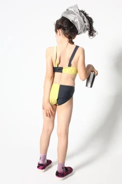 Marques ' Almeida Swimwear | BLACK AND YELLOW SWIMWEAR BIKINI SET MULTICOLOUR