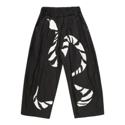 Marques ' Almeida Bottoms | BALLOON TROUSERS WITH EMBROIDERY BLACK