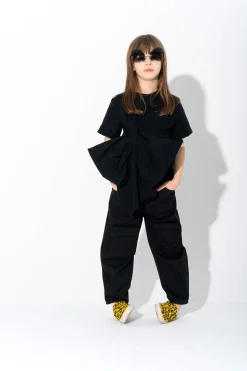 Marques ' Almeida Jersey | Tops | BOW T-SHIRT BLACK