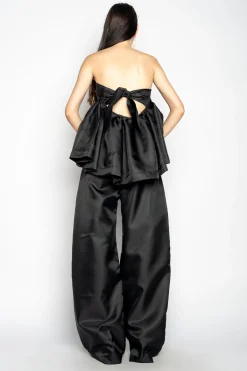Marques ' Almeida Bottoms | Bottoms | BOYFRIEND TROUSERS BLACK