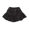 Marques ' Almeida Bottoms | DENIM SKORT WITH FRILL BLACK