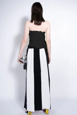 Marques ' Almeida Tops | Tops | DRAPED CORSET BLACK