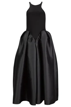 Marques ' Almeida Dresses | DRESS WITH TANK TOP SCOOPED BLACK