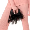 Marques ' Almeida Accessories | FEATHER BELT BAG BLACK
