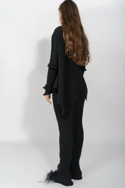Marques ' Almeida Knitwear | Bottoms | MERINO TROUSERS BLACK
