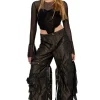 Marques ' Almeida Tops | Tops | MESH CORSET TOP BLACK