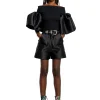 Marques ' Almeida Bottoms | MIKADO SHORTS WITH BELT BLACK