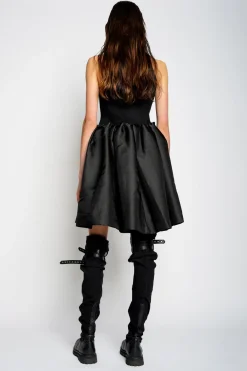 Marques ' Almeida Dresses | MINI DRESS WITH TANK TOP SCOOPED BLACK