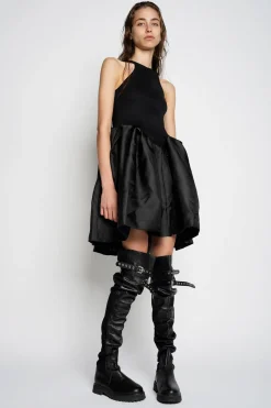 Marques ' Almeida Dresses | MINI DRESS WITH TANK TOP SCOOPED BLACK