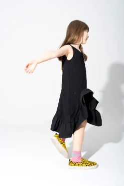 Marques ' Almeida Dresses | SLEEVELESS FLOUNCE DRESS BLACK