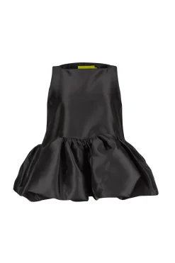 Marques ' Almeida Tops | Tops | SLEEVELESS PUFF HEM TOP BLACK