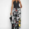 Marques ' Almeida Tops | Tops | V-NECK CORSET BLACK