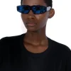 Marques ' Almeida Accessories | ANGULAR FRAME SUNGLASSES BLUE