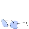Marques ' Almeida Accessories | BUTTERFLY SUNGLASSES BLUE