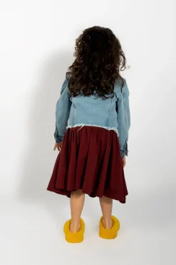 Marques ' Almeida Outerwear | DENIM COLLARLESS JACKET BLUE