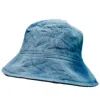 Marques ' Almeida Accessories | TIE DYE DENIM HAT BLUE