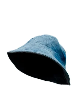Marques ' Almeida Accessories | TIE DYE DENIM HAT BLUE