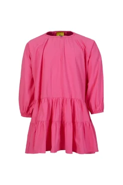 Marques ' Almeida Dresses | BRIGHT PINK LOOSE GATHERED DRESS BRIGHTPINK