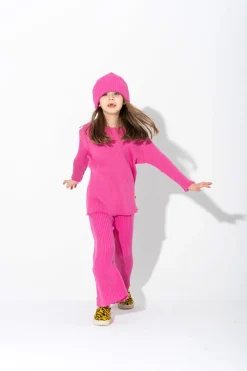 Marques ' Almeida Knitwear | Tops | BRIGHT PINK MERINO KNIT JUMPER BRIGHTPINK