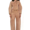 Marques ' Almeida Bottoms | Denim | BOYFRIEND TROUSERS BROWN