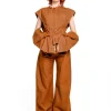 Marques ' Almeida Denim | Bottoms | BOYFRIEND TROUSERS BROWN