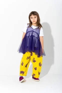 Marques ' Almeida Bottoms | BUNNY PRINT LOOSE TROUSERS YELLOW