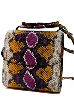 Marques ' Almeida Accessories | CLASSIC M'A BAG IN SNAKE PRINT LEATHER MULTICOLOUR