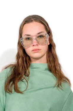 Marques ' Almeida Accessories | AVIATOR SUNGLASSES CLEAR