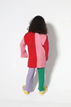 Marques ' Almeida Knitwear | Tops | DUO COLOUR CREW NECK JUMPER MULTICOLOUR