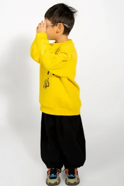 Marques ' Almeida Outerwear | Tops | EMBROIDERED CREW NECK IN YELLOW