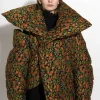 Marques ' Almeida Outerwear | FLORAL BROCADE M'A PUFFER JACKET MULTICOLOUR