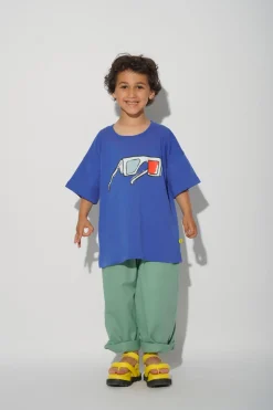 Marques ' Almeida Jersey | Tops | GLASSES 3D PRINT T-SHIRT NAVY
