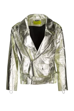 Marques ' Almeida Outerwear | Outerwear | BIKER JACKET GOLD