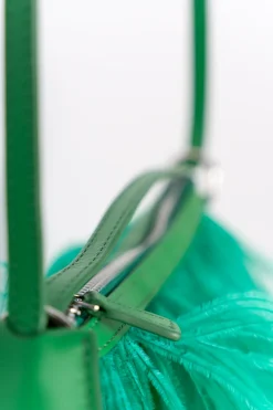 Marques ' Almeida Accessories | FEATHER BAG GREEN