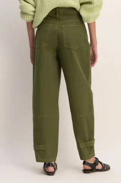 Marques ' Almeida Bottoms | M'a X Everlane | CUFFED TROUSERS KHAKI