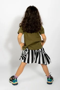 Marques ' Almeida Jersey | Tops | EMBROIDERED T-SHIRT KHAKI
