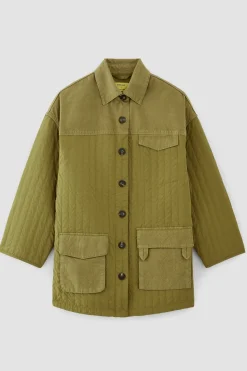 Marques ' Almeida Outerwear | M'a X Everlane | PATCHWORK OVERSHIRT KHAKI
