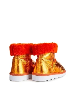 Marques ' Almeida Shoes | LEATHER BOOTS IN ORANGE