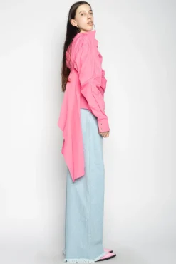 Marques ' Almeida Bottoms | Denim | LIGHT BLUE BOYFRIEND TROUSERS LIGHTBLUE