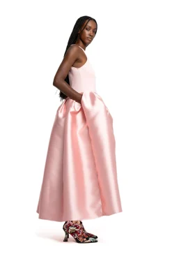 Marques ' Almeida Dresses | LIGHT PINK FULL SKIRT TANK TOP DRESS LIGHTPINK