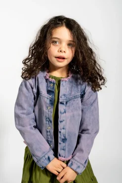 Marques ' Almeida Outerwear | LOOSE COLLARLESS JACKET LILAC
