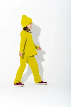Marques ' Almeida Knitwear | Bottoms | MERINO KNIT TROUSERS LIME