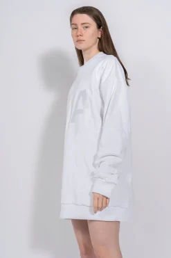 Marques ' Almeida Tops | Tops | M'A EMBROIDERED JUMPER IN WHITE