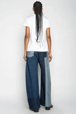 Marques ' Almeida Tops | MARQUES ' ALMEIDA T-SHIRT WHITE