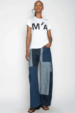 Marques ' Almeida Tops | MARQUES ' ALMEIDA T-SHIRT WHITE