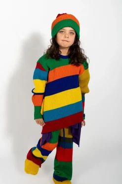Marques ' Almeida Knitwear | Tops | MERINO STRIPED JUMPER MULTICOLOUR